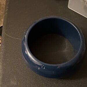 Navy Blue Bangle Bracelet